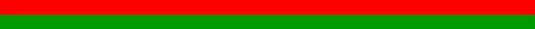 赤色はイエスキリストの十字架の血潮、緑色はそれによってもたらされる平和を意味します。
